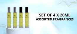 SET OF 4 X 20ML ASSORTED FRAGRANCES