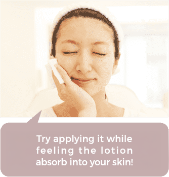 Try doing it while feeling the lotion soaking into your skin!